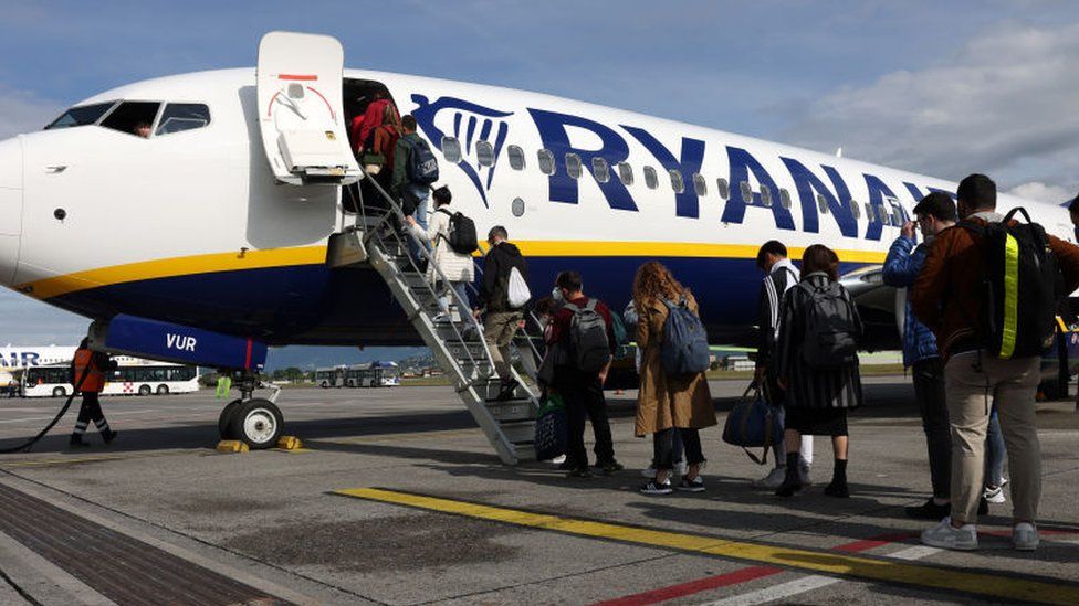 Ryanair flight
