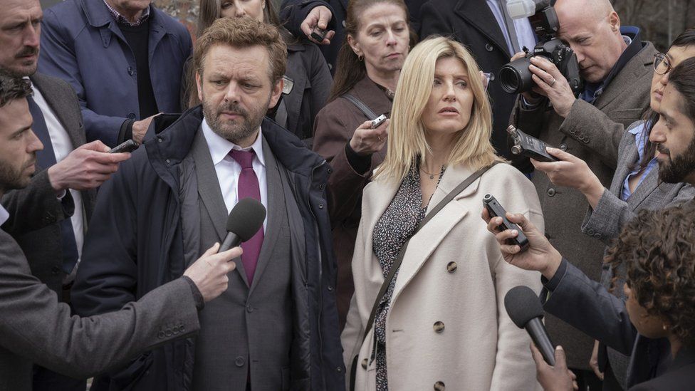 Sharon Horgan and Michael Sheen in BBC One's Best Interests