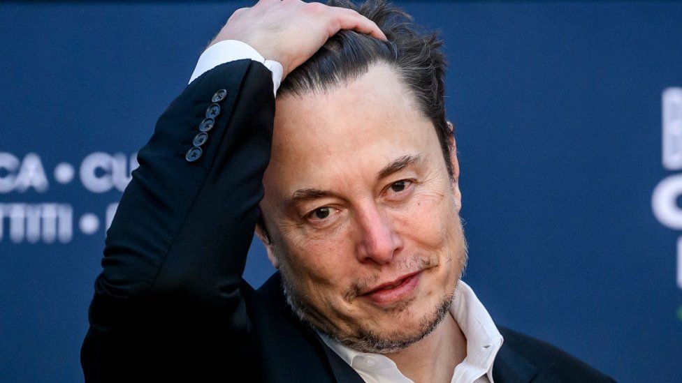 Photograph of Elon Musk