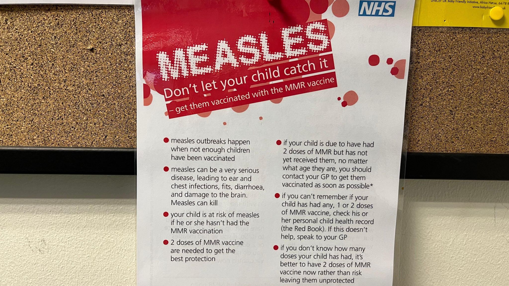 Measles poster
